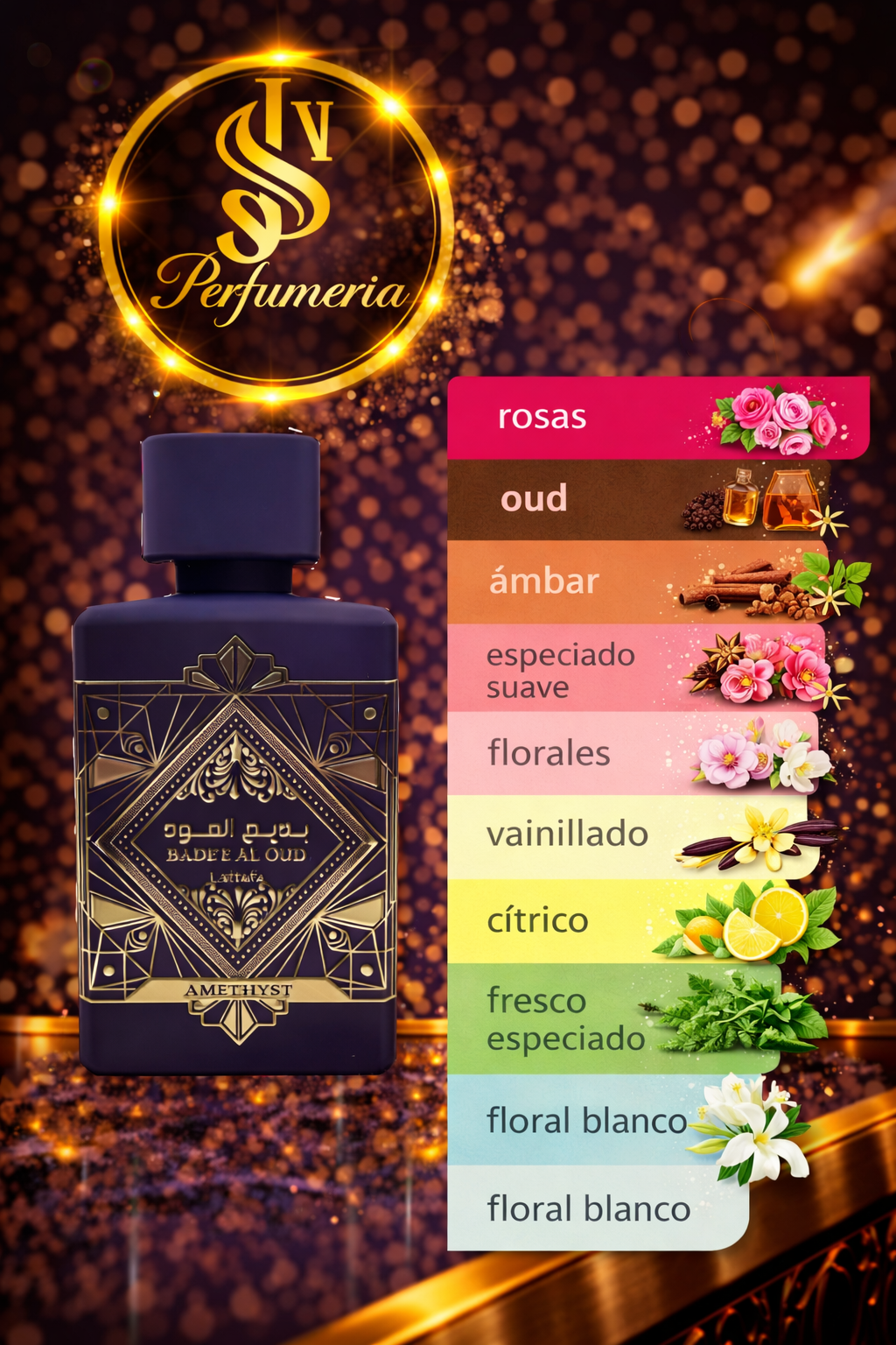 BADE´E AL OUD AMETHYST