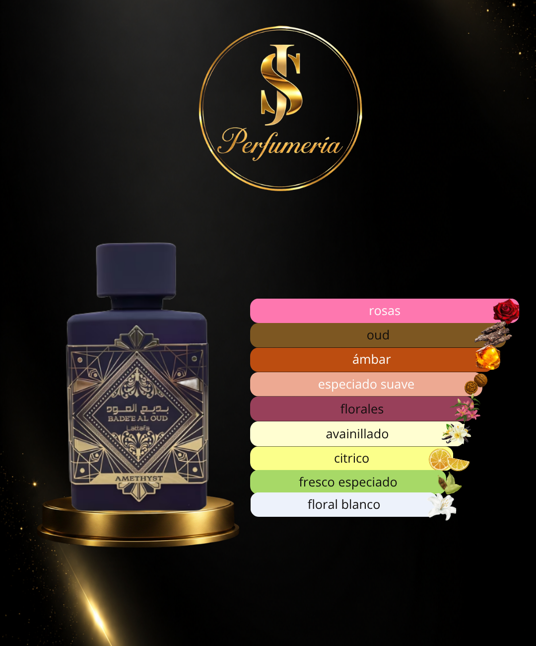 BADE´E AL OUD AMETHYST